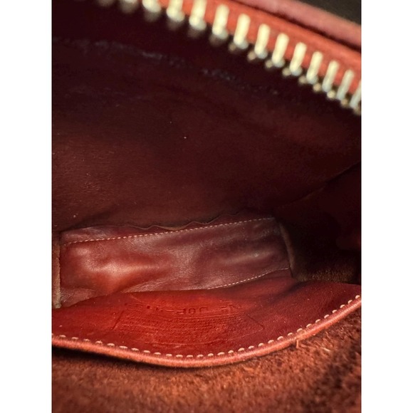 Vintage Burgundy Coach Bellini 9139 Shoulder Bag - Picture 8 of 11